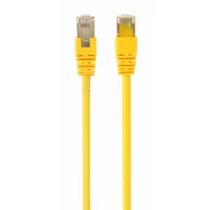 Networking cable GEMBIRD PP22-1M/Y Cat5e patch cable 1 m RJ‑45 gold-plated connectors yellow