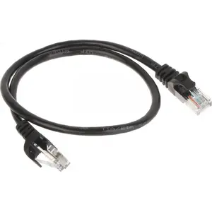Patchcord RJ45 0.5 m RBLINE — shielded/unshielded not specified, black, RJ45 connector