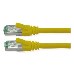 Networking cable ROLINE Recycled Material 21.45.3223 Cat6a S/FTP (S‑STP) Yellow 3 m RJ‑45–RJ‑45