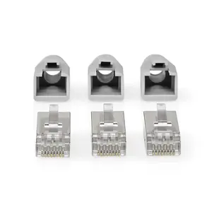 Wire connector RJ-45 StarTech CCBW89370GY — Grey, male, pack of 10