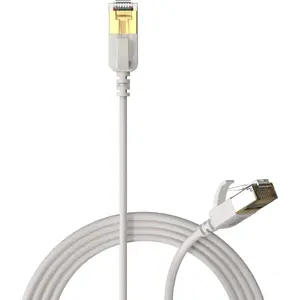 Network cable Procab CSD570GY/0.3 Slimline CAT7 U/FTP RJ45, grey, 0.3 m