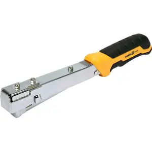 Manual Staple Gun Vorel 71080 — handheld stapler for fastening, 1 pc