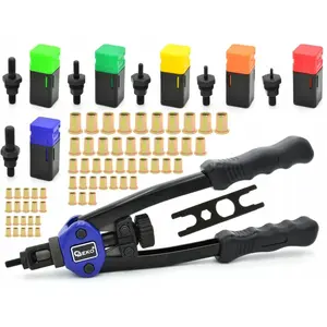 Rivet Nut Tool GEKO PREMIUM M3–M10, hand rivet nut setter kit