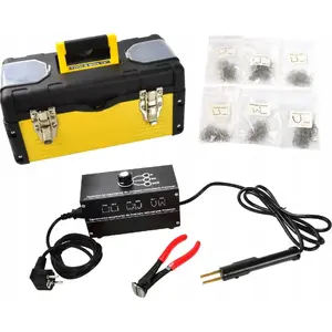 Plastic Welding and Stapling Tool GEKO G81037 — Premium model, pack of 10