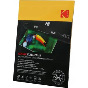 Laminating Pouches Kodak 50 pcs A3 30x42 cm 160 micron
