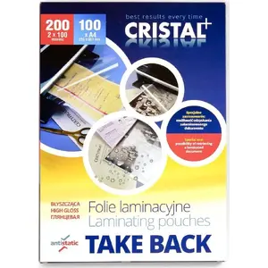 Laminating Film ARGO 360410 A4 100 µm Glossy, 100 sheets