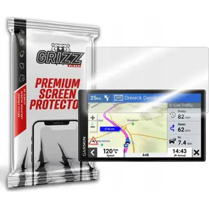 Tempered Hybrid Glass Screen Protector GrizzGlass for Garmin DriveCam 76