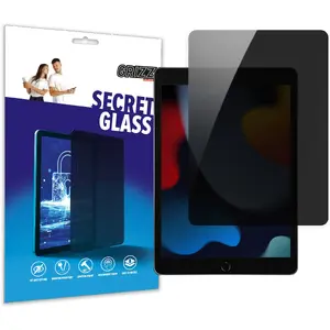 Tempered privacy glass GrizzGlass SecretGlass for Apple iPad Pro 12.9 (2nd gen) — privacy screen protector