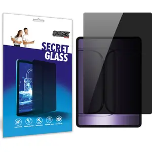Privacy matte tempered glass screen protector GrizzGlass SecretGlass for OnePlus Pad 2 Pro