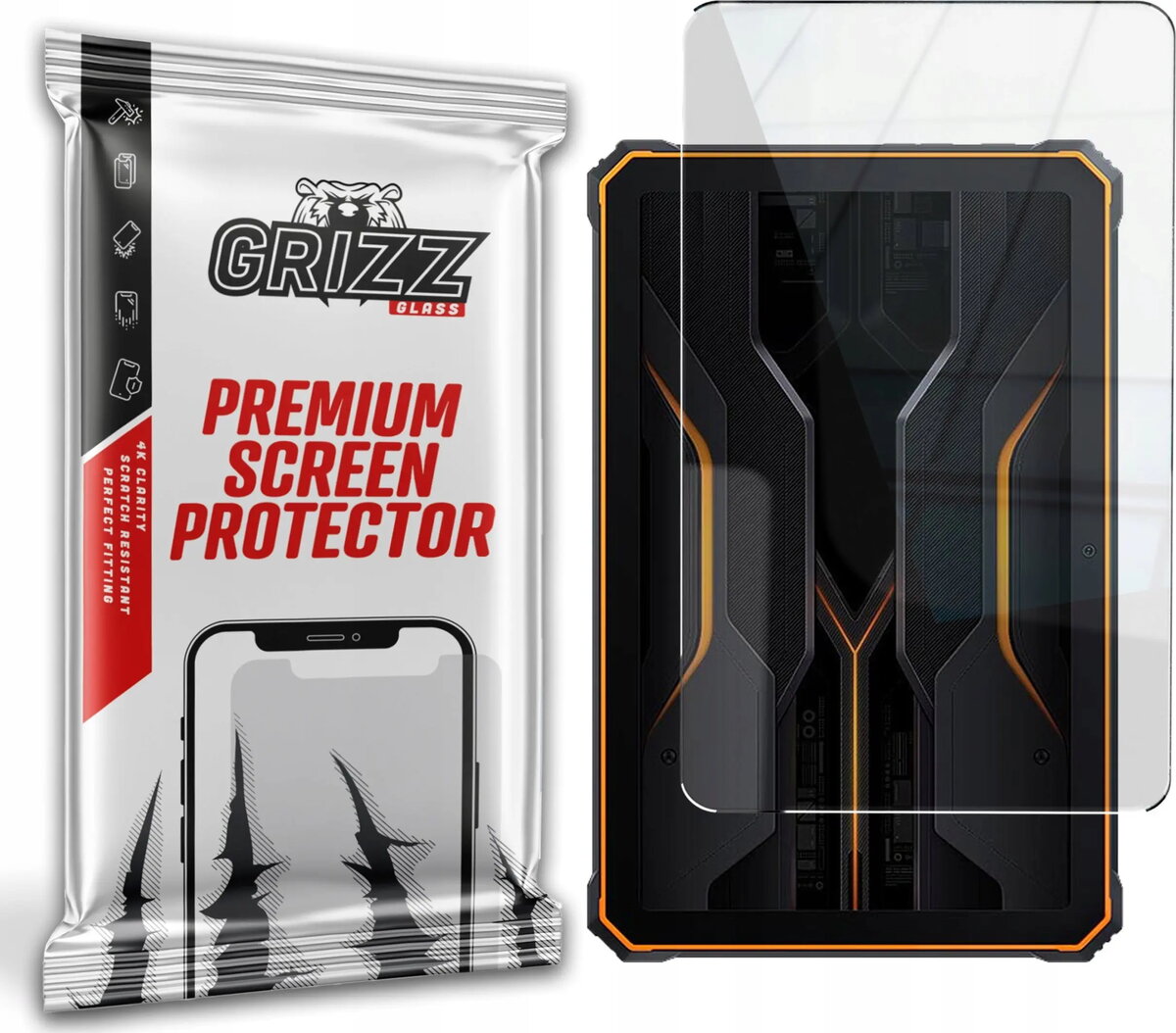 Ekrāna aizsargs GrizzGlass HybridGlass priekš Blackview
