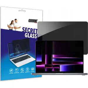Privacy Screen Filter GrizzGlass SecretGlass for Apple MacBook Pro 16-inch 2023