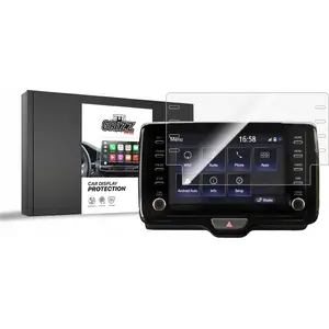 Tempered Ceramic Screen Protector GrizzGlass CarDisplay Protection for Mazda 2 Hybrid 2022