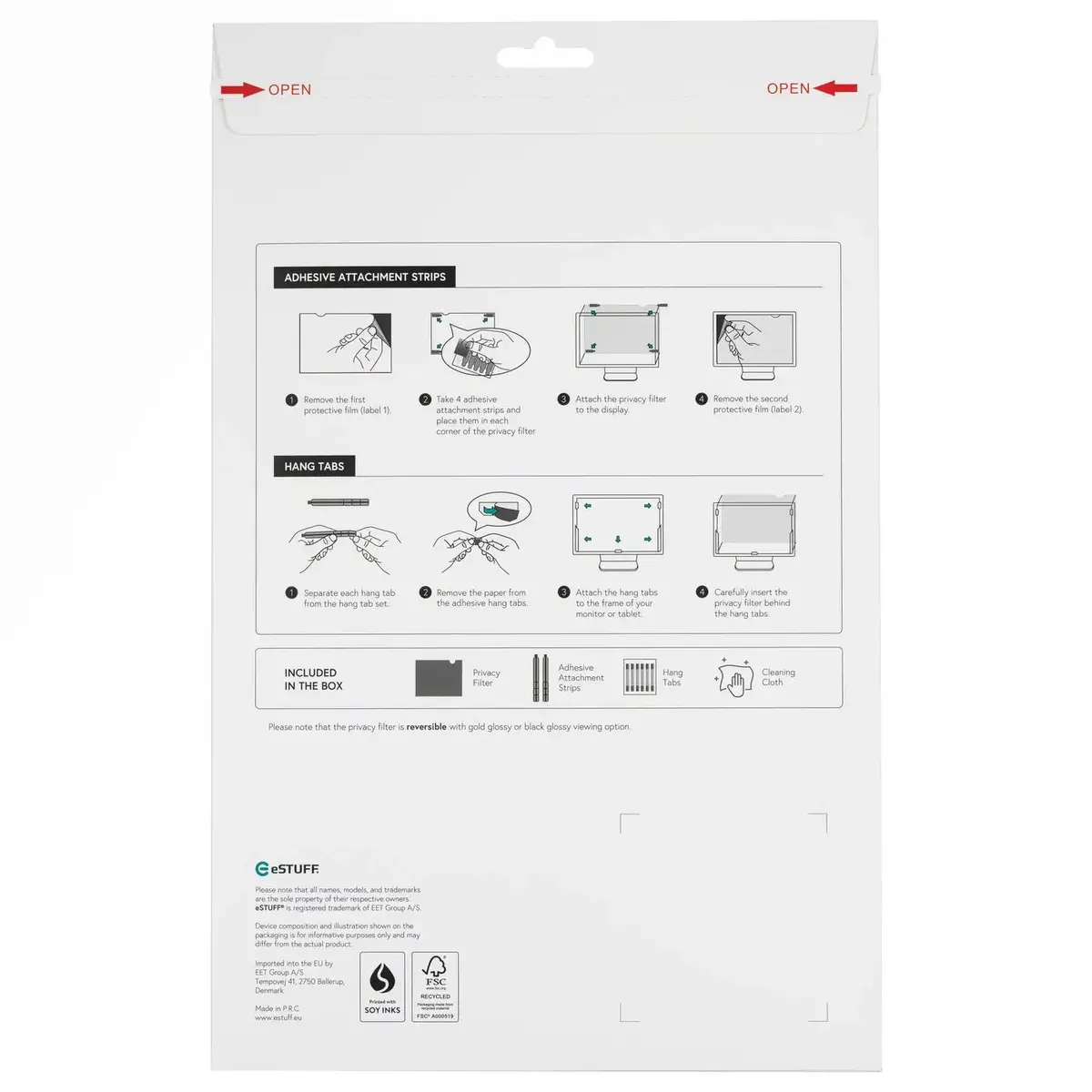 eSTUFF GLBG11257145 display privacy filter GLBG11257145 Photo 2