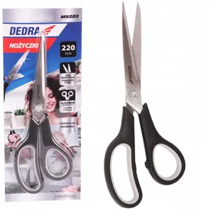 Šķēres Descon 220 mm — 220 mm asmens garums, metāla asmeņi, rokām lietojams rīks