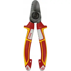 Cable scissors FELO model FL58402140 VDE insulated, length 210 mm