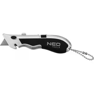 Trapezoid Mini Utility Knife NEO tools 63-703 with 4 Replacement Blades (1 pc)