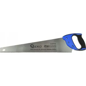 Hand saw for wood GEKO 500 mm blade 65Mn steel, 40 teeth