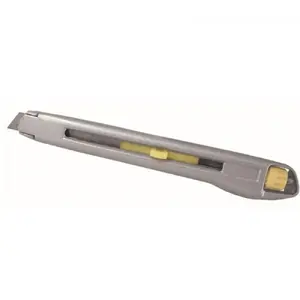 Utility Knife Dedra M9031 — metal 9 mm blade with safety lock for cutting paper