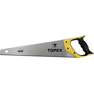 Handsaw Topex Shark 450 mm 11 TPI (model 10A447) — 450mm blade, 11 TPI