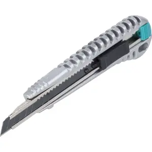 Cutting Knife Wolfcraft 432098 with Snap-Off Blade — Hand Tool for Precise Paper, Cardboard and Light Material Cutting