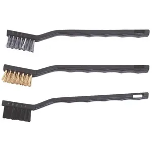 Набор щеток Top Tools 14A623 — 3 шт. (медная, стальная, нейлоновая), 230 мм