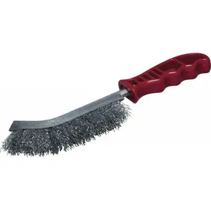Wire Hand Brush Wolfcraft WF2715000 — 1-row, 265 mm, steel wire