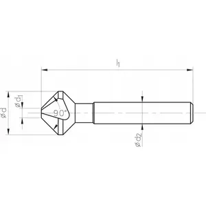 Drill Bit FANAR DIN 335-C 30.0 mm HSSE TiN for Metalworking