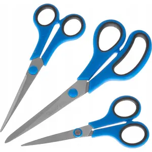 Scissors set GEKO G01570 — universal scissors 140/170/210 mm, 3 pieces