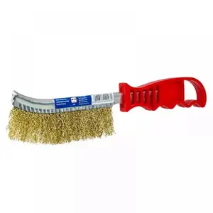 Wire brush Dedra 2002 — single-piece industrial hand brush for surface cleaning