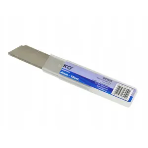 Replacement Utility Knife Blades GEKO 18 mm × 0.4 mm, Pack of 10