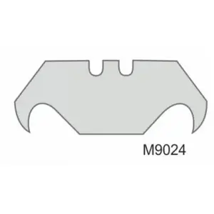 Запасные крючковые лезвия Dedra M9024 — набор 10 шт.
