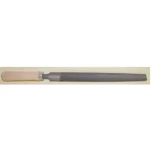 Half-round metalworking file Profix RPSC 150 mm with wooden handle (model 69211)