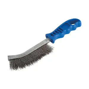 Hand wire brush Wolfcraft WF2716000, brass bristles, 265 mm