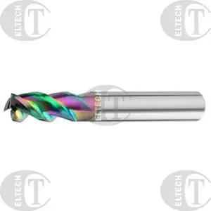 FANAR karbīda kāta frēze Ø10,0 mm, 22/72 mm, 3 zobi, HA10 VHM BLUE CUT ALU