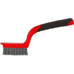 Wire brush Proline 32615 — 1 pc, handheld cleaning and rust removal brush