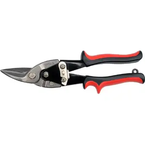 Metal shears YATO YT-1960 — short-handle horizontal stainless-steel blades, 1 pc