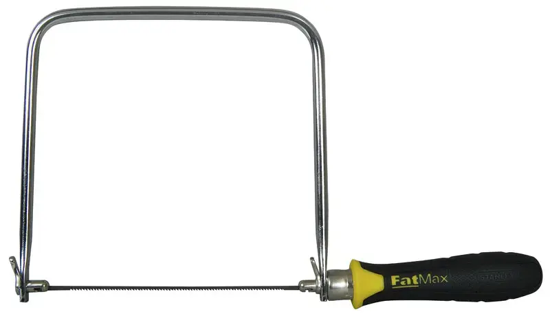 Coping saw STANLEY 0-15-061, steel handle, 16 cm blade Photo 2