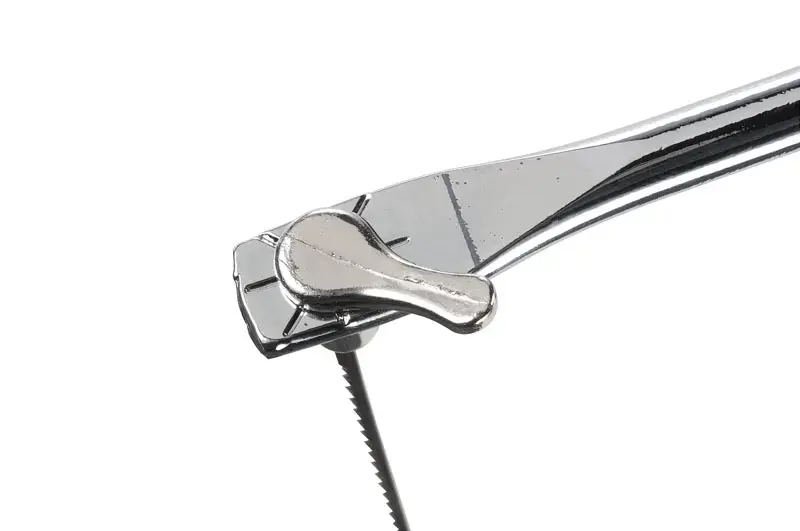 Coping saw STANLEY 0-15-061, steel handle, 16 cm blade Photo 5