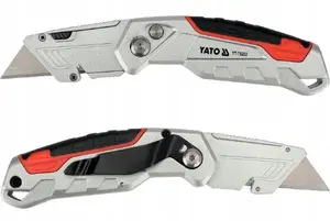 Retractable Utility Knife No name YT-75203 with Trapezoid Blade
