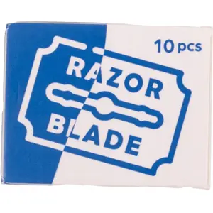 Replacement Scraper Blades TOP CHOICE 10 pcs — razor blades for window and glass scrapers