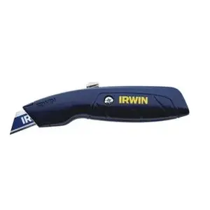 Trapezoid Utility Knife Irwin model 10504238 with retractable blade