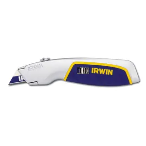 Utility knife Irwin 10504236 with snap-off blade, blue/white, 1 pc