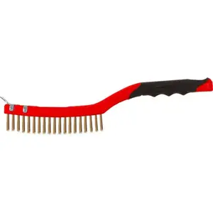 Wire brush Proline 32633 – abrasive hand brush, 1 pc