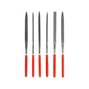 Files set YATO YT-6161 — 7-piece flat, half-round, oval, round, square, triangular files 160 mm (4 mm width)