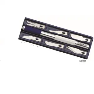 Multifunction Precision Knife Dedra M9034 — 12 Blades, Replaceable Precision Cutting Tool