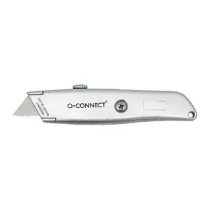 Snap-off blade knife Q-Connect Stanley KF10633 — 36.4 mm width, 152.9 mm length, 2 mm thickness