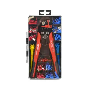 Cable crimper AWTools AW16712 — manual crimping tool, depth 205 mm, weight 600 g, pack 250 pcs