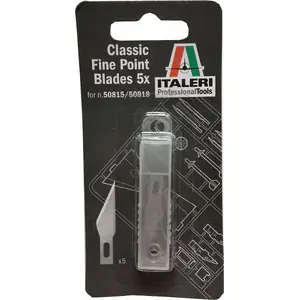 WITTMAX Classic Fine Point Blades (5x) – replacement blades, fine point, pack of 5