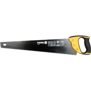 Hand saw Vorel 28387, 500 mm blade length, manual woodworking saw, 1 pc