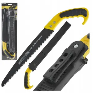 Hand saw John Gardener 30 cm blade PTFE-coated, 65Mn steel, 48 teeth, with sheath